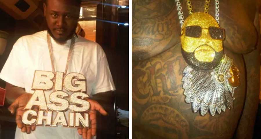 Rick Rock and T-Pain big chains: hip hop fashion lowest moments? 
