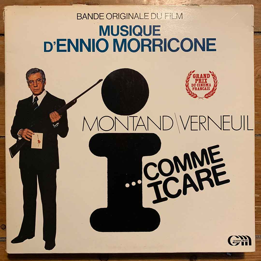 Ennio Morricone I comme Icare Soundtrack LP