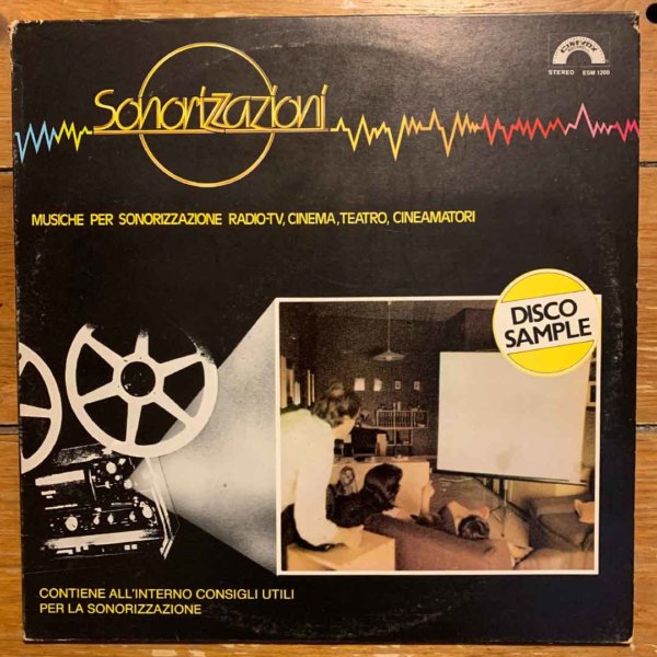 Sonorizzazioni - Disco Sample