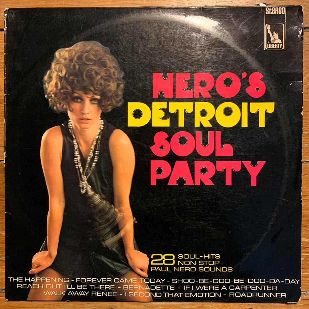 Paul Nero Sounds - Detroit Soul Party (1968, Vinyl)