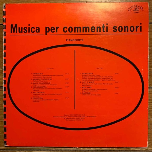 Pianoforte (Musica per Commenti Sonori)