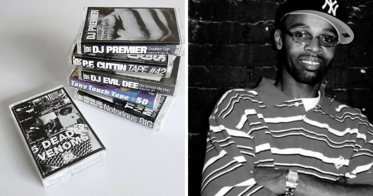 Brucie B and hip-hop mixtapes cassette DJ Premier PF Cuttin DJ Evil Dee