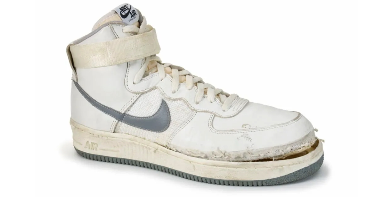 White and grey original Air Force Is from 1982.