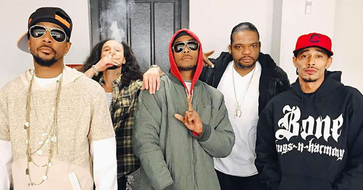 The 5 members of Bone Thugs-N-Harmony, 2018
