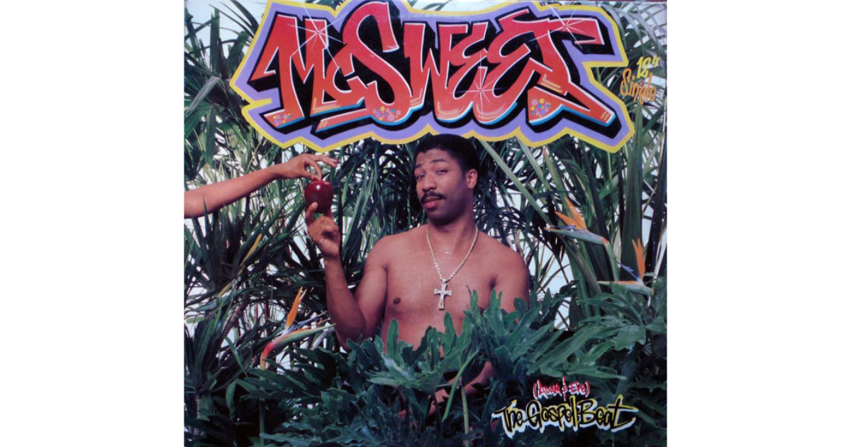 Cover Album for MC McSweet – (Adam & Eve) The Gospel Beat, 1982