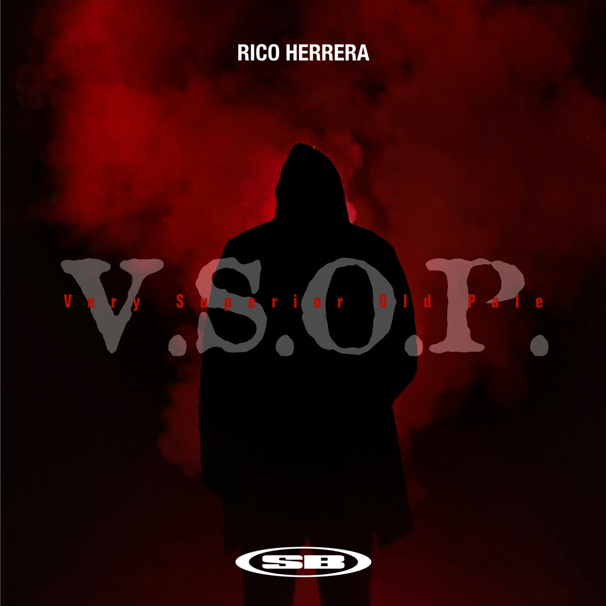 A bold promotional image for Rico Herrera’s upcoming EP V.S.O.P. - Very Superior Old Pale. Featuring striking visuals blending raw, soulful elements with a contemporary edge, the image reflects the EP’s deep dive into themes of mental illness, violence, and self-love through a mix of hip-hop, soul, and orchestral influences.