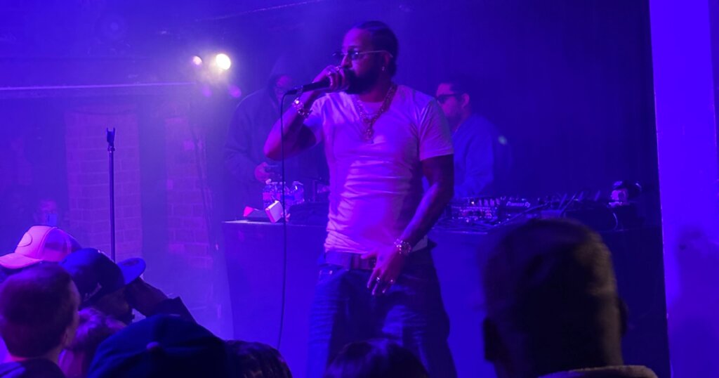 post-marcberg minimalism: Roc Marciano live on stage at Jazz Café 