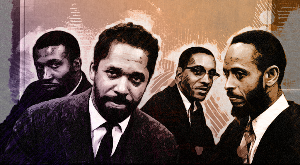 The Modern Jazz Quartet as illustrated by AI 