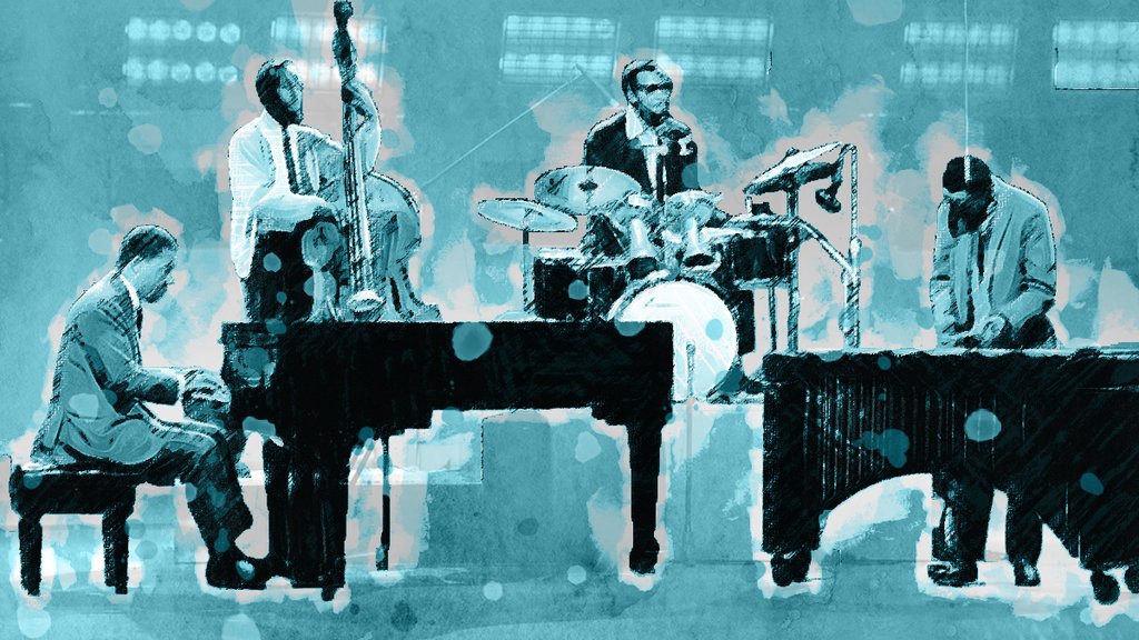 Modern Jazz Quartet illustration 