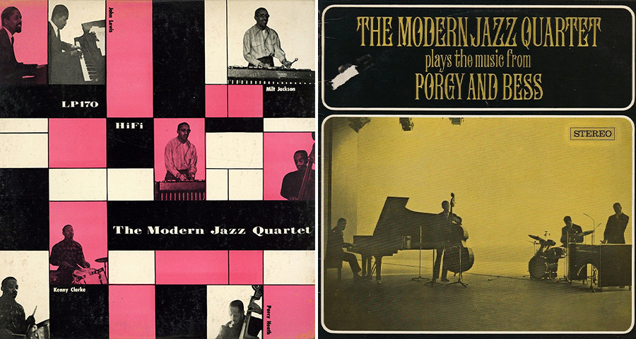 Modern Jazz Quartet album covers